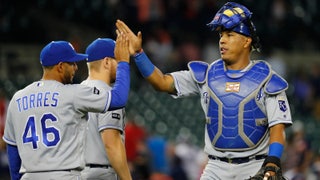 Salvador Perez praises Jakob Junis' performance in extra innings