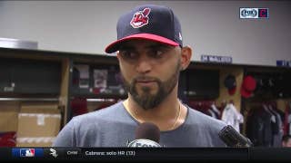 Danny Salazar's focus was simple going into his first start since late May