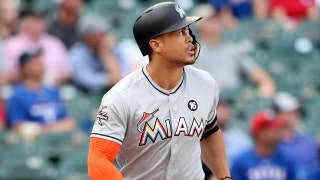 Giancarlo Stanton ties Aaron Judge for MLB lead in homers