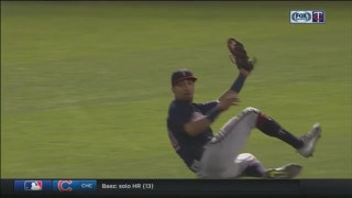 WATCH: Twins outfielder Rosario makes slick sliding catch