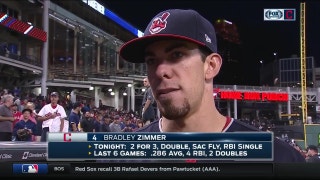 Bradley Zimmer on how he fits in the Indians lineup