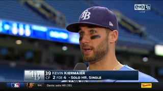 Kiermaier on homer to dead center: I don't do that often