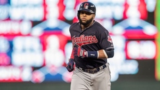 WATCH: Santana blasts two homers to opposite ends of Target Field