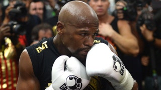 Floyd Mayweather Sr. on if 8 oz. gloves help his son or Conor McGregor more