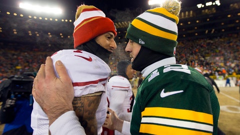 VIDEO: Shannon explains 'it’s a huge, huge deal’ Aaron Rodgers said Colin Kaepernick should be playing