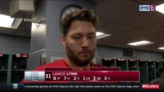 Lynn lightens the mood after Cardinals lose to Red Sox