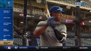 Salvador Perez ramps up rehab process