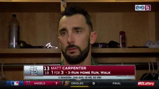 Matt Carpenter: 'We feel as good as we've felt all year about contending'