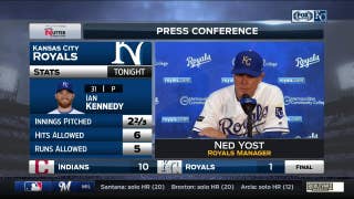 Ned Yost on Ian Kennedy: 'He just didn't have his good stuff'
