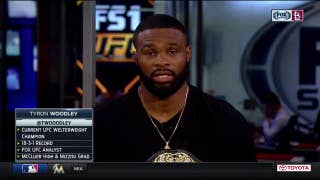 Tyron Woodley weighs in on McGregor-Mayweather