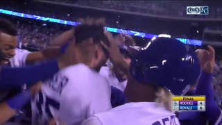 WATCH: Eric Hosmer hits a three-run walk-off homer for the Royals