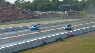 Alexis Dejoria Wins Funny Car Final at Brainerd | 2017 NHRA DRAG RACING