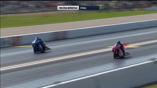 Jerry Savoie Wins Pro Stock Motorcycle Final at Brainerd | 2017 NHRA DRAG RACING