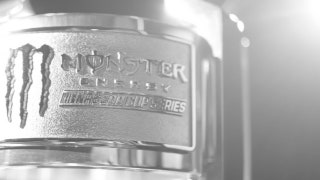 Take a look at the massive new championship trophy for the Monster Energy NASCAR Cup Series