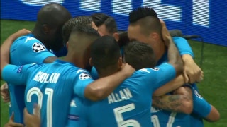 Napoli shut out Nice to book passage to group stage | Champions League Highlights