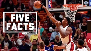 Five Facts about the Miami Heat's 2017-18 schedule