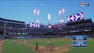 WATCH: Adrian Beltre hits 2-run home run in 3rd vs. Tigers