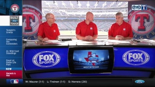 Cole Hamels pitches well with Rangers | Rangers Live