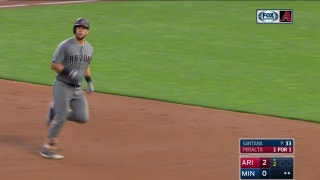 HIGHLIGHTS: Peralta homers right down left-field line