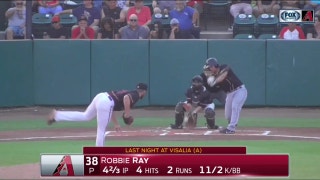 Ray nearing return after impressive rehab outing