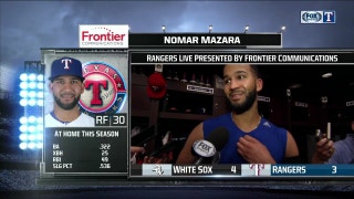 Nomar Mazara: 'I feel fine right now'