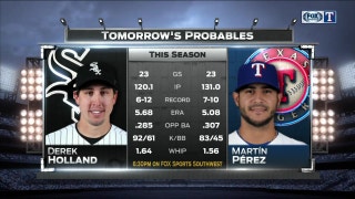 Saturday Pitching | Holland vs. Perez | Rangers Live