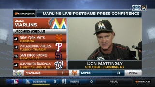 Mattingly says Worley threw ball well, game didn't go Marlins way