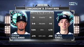 Blake Snell looks for 2nd straight win in finale vs. Mariners