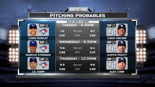 Archer on mound as Rays welcome Blue Jays to The Trop
