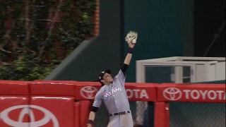 Who caught it best? Yelich, Stanton each make case with spectacular grabs