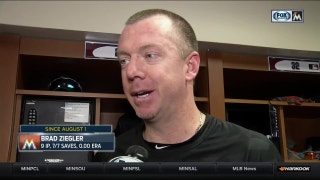 Brad Ziegler: I've pitched in way harder rain than that