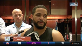 Tomas Telis weighs in on being called out for batter interference