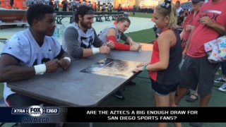 Are the Aztecs a big enough draw for football fans in SD?