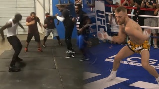 Fighters around the world are trolling Conor McGregor after his Media Day workout on Friday