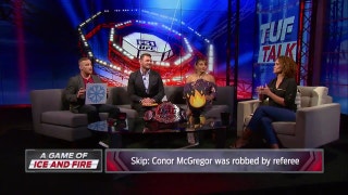 Justin Gaethje breaks down Conor McGregor's fight with Floyd Mayweather with the TUF Talk crew