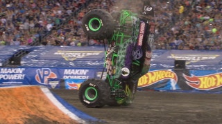 Grave Digger wins first ever Two-Wheel competition in Foxborough