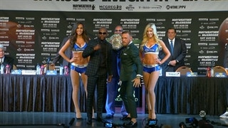Snoozefest! Mayweather vs. McGregor press conference in Vegas was ... pretty boring