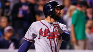 WATCH: Nick Markakis drives in two in Braves' loss to Rockies