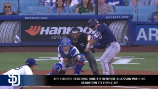 Padres send Renfroe to Triple-A; How will this help out his career?