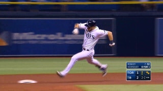 HIGHLIGHTS: 2 RBI triples off the bats of Kiermaier and Longoria