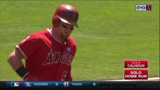 HIGHLIGHTS: Kole Calhoun puts the Angels up early, Cameron Maybin seals the deal late in Angels win