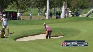Dawson Armstrong gets creative on his way out of the bunker