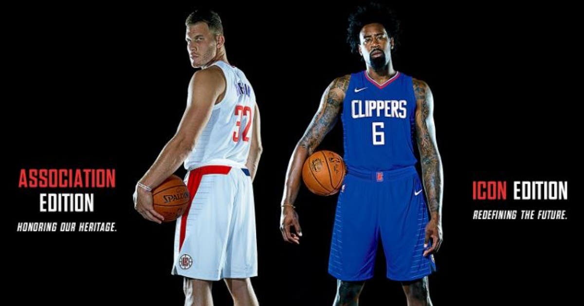 clippers blue jersey 2017