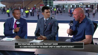 Dana White joins the FOX preshow to talk hype, history, and what a McGregor win would mean
