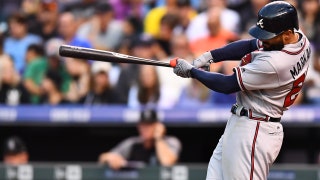Watch Nick Markakis crush his seventh home run of the season at Coors Field