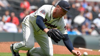 WATCH: Rookies Ozzie Albies, Sean Newcomb deliver bases-loaded defensive gems