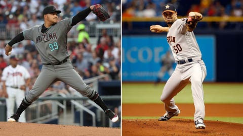 Corbin pitches Diamondbacks to split with Astros Corbin pitches Diamondbacks to split with Astros