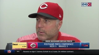 Bryan Price praises team effort after Reds' win over Braves