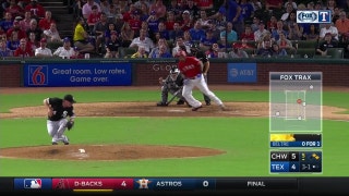 WATCH: Rangers score on bizarre sequence vs. White Sox