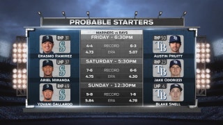 Rays return home to host Erasmo Ramirez, Mariners
